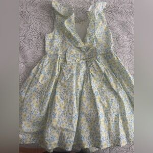 Tommy Bahama Yellow and Blue Floral Dress